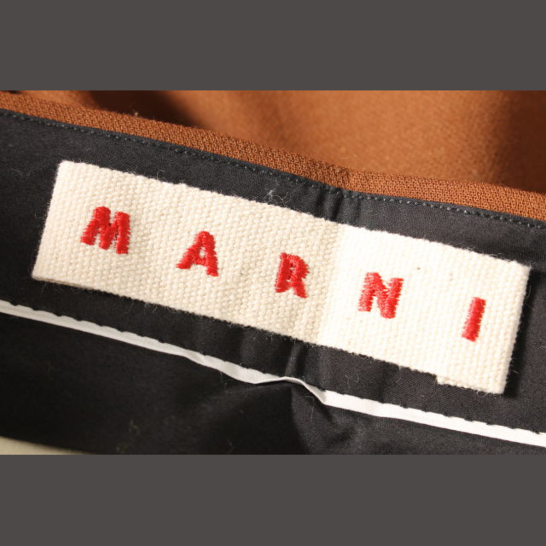 Marni(マルニ)のマルニ MARNI パンツ ウール混 36 茶 ブラウン /☆o0507 レディースのパンツ(その他)の商品写真