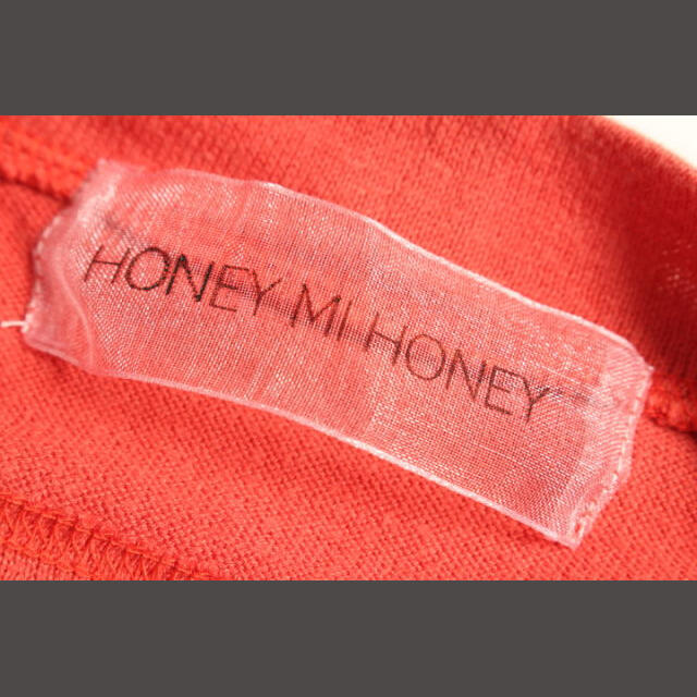 Honey mi Honey(ハニーミーハニー)のハニーミーハニー HONEY MI HONEY 17SS ハイネック 背中開き レディースのトップス(カットソー(長袖/七分))の商品写真