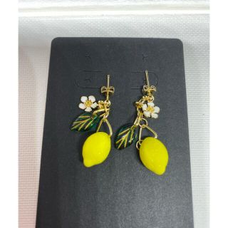 レモンと忘れな草のピアス(ピアス)