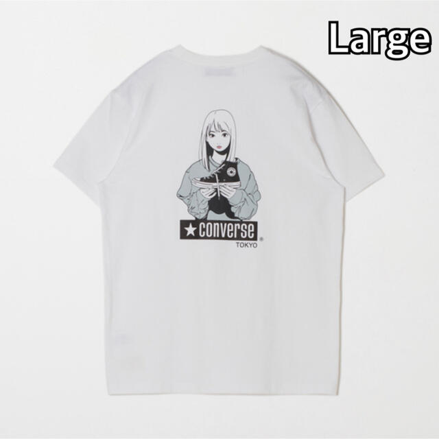 CONVERSE Backside works. 履かないの？ TシャツLarge状態