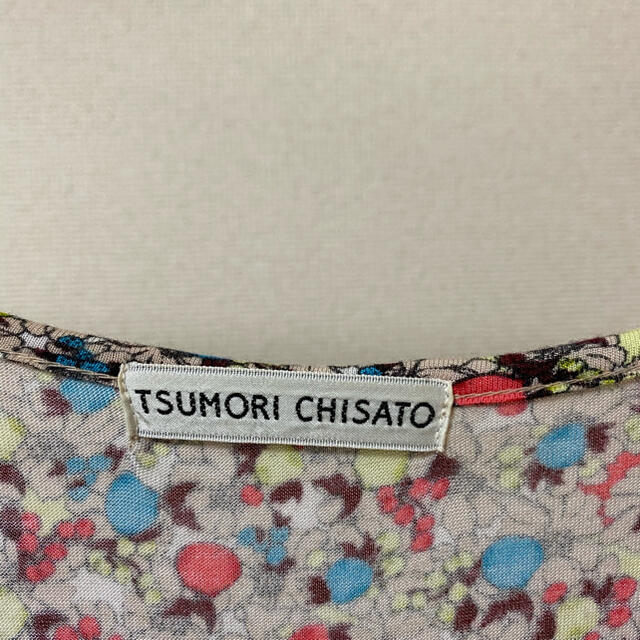 TSUMORI CHISATO(ツモリチサト)のツモリチサト　ノースリーブ レディースのトップス(カットソー(半袖/袖なし))の商品写真