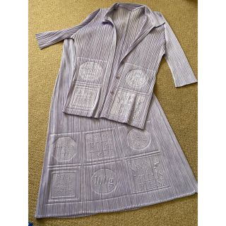 プリーツプリーズイッセイミヤケ(PLEATS PLEASE ISSEY MIYAKE)のうーみん様専用 プリーツプリーズ エンボスデザイン セットアップ(セット/コーデ)