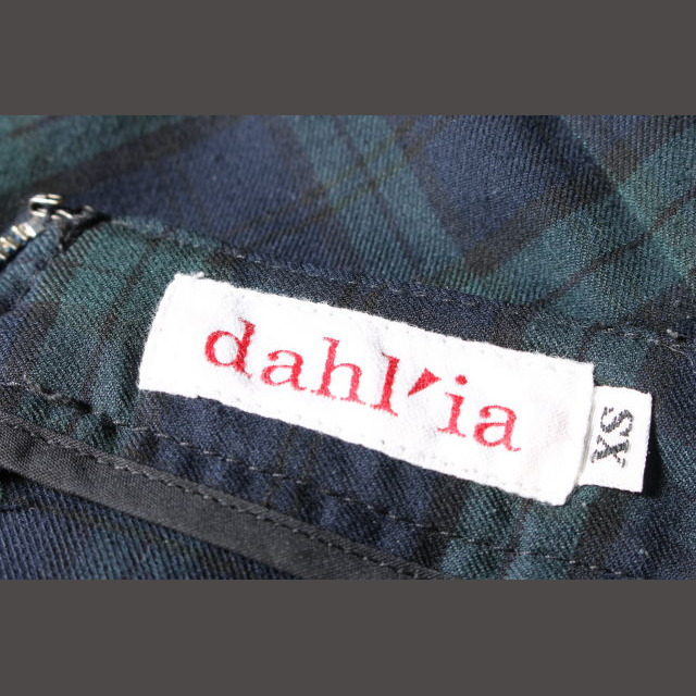 Dahlia(ダリア)のダリア dahl'ia チェック柄 スカート ako0507 レディースのスカート(ひざ丈スカート)の商品写真
