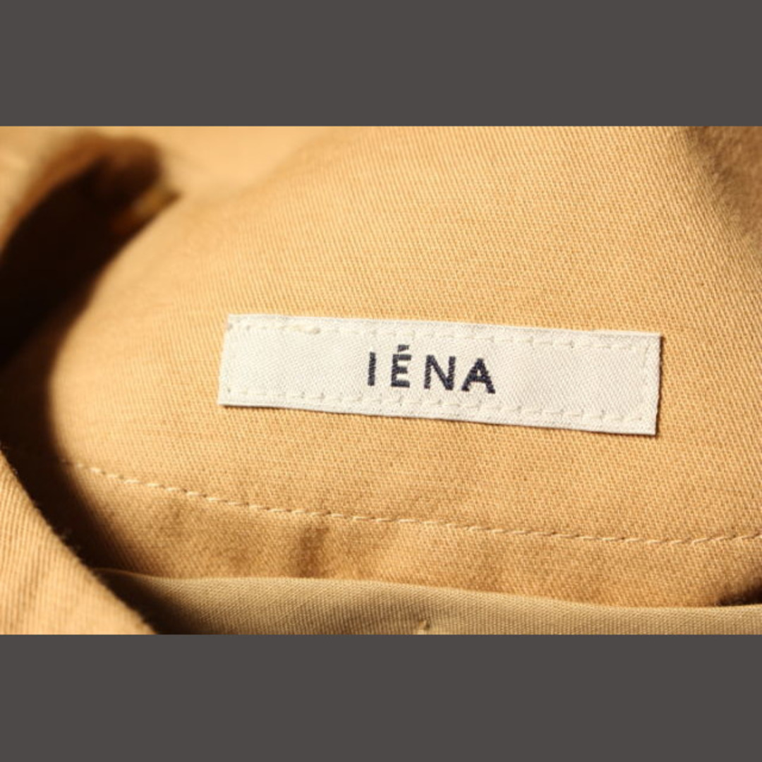 IENA(イエナ)のイエナ IENA コート ノーカラー コットン 34 ベージュ /TK レディースのジャケット/アウター(その他)の商品写真