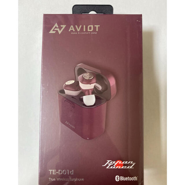 AVIOT　TE-D01完全ワイヤレスイヤホン Bluetoothイヤホン 高音