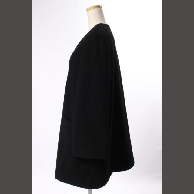 other(アザー)のブレンへイム BLENHEIM 16AW コート ノーカラー ウール XS 黒 レディースのジャケット/アウター(その他)の商品写真