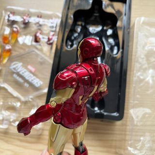 中動 ZD TOYS アイアンマン マーク6 中古 1/10 検)ホットトイズの