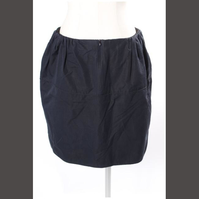 Drawer(ドゥロワー)のドゥロワー Drawer シルク混 ボックススカート /mm0513 レディースのスカート(ミニスカート)の商品写真