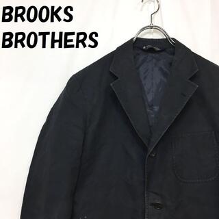ブルックスブラザース(Brooks Brothers)の【人気】ブルックス ブラザーズ コットンジャケット ブラック サイズ40SHT(テーラードジャケット)