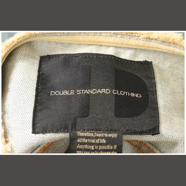 DOUBLE STANDARD CLOTHING(ダブルスタンダードクロージング)のダブルスタンダードクロージング ダブスタ DOUBLE STANDARD CLO レディースのジャケット/アウター(Gジャン/デニムジャケット)の商品写真