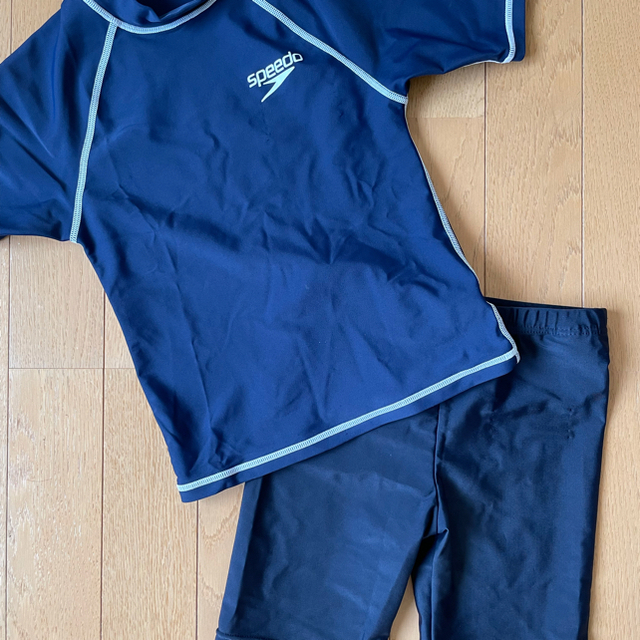 SPEEDO(スピード)の水着　上下 キッズ/ベビー/マタニティのキッズ服男の子用(90cm~)(水着)の商品写真