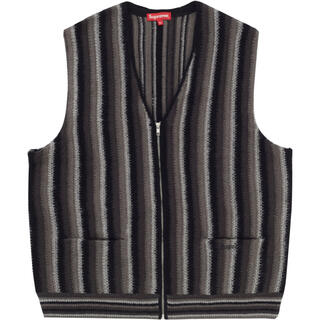 Supreme Stripe Sweater Vestの通販 by J.shop｜シュプリームなら