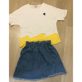 可愛いトップス160cm美品(Tシャツ/カットソー)