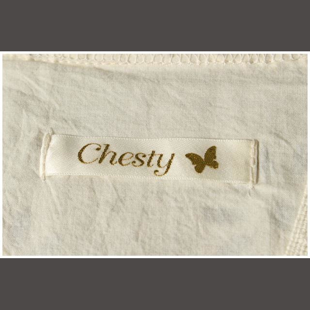 Chesty(チェスティ)のチェスティ Chesty 14AW ワンピース Vネック カットワーク ミニ フ レディースのワンピース(ミニワンピース)の商品写真