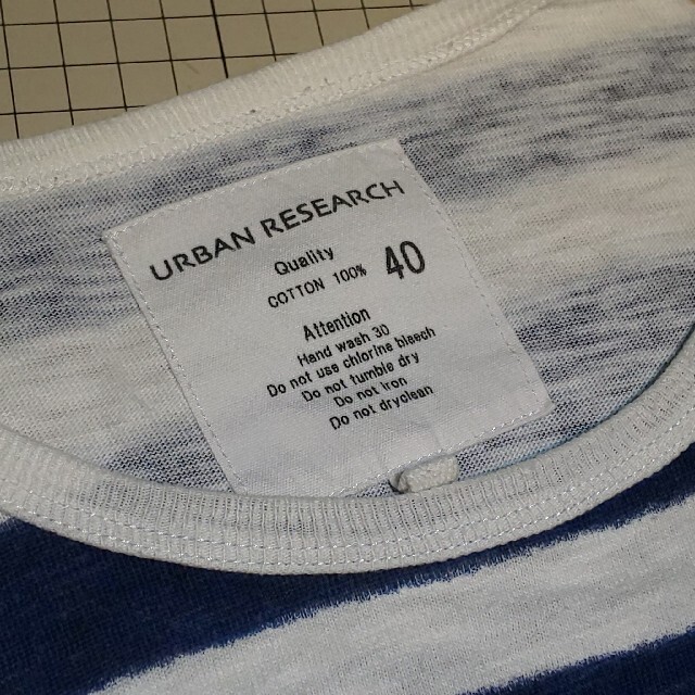 URBAN RESEARCH(アーバンリサーチ)のURBAN RESEARCH　ボーダー Tシャツ アーバンリサーチ メンズのトップス(Tシャツ/カットソー(半袖/袖なし))の商品写真