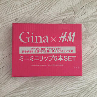 エイチアンドエム(H&M)のgina×H＆Mミニミニリップ5本セット(口紅)