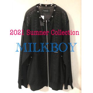 ミルクボーイ(MILKBOY)の【新品・未使用】MILKBOY メッシュブルゾン(ブルゾン)