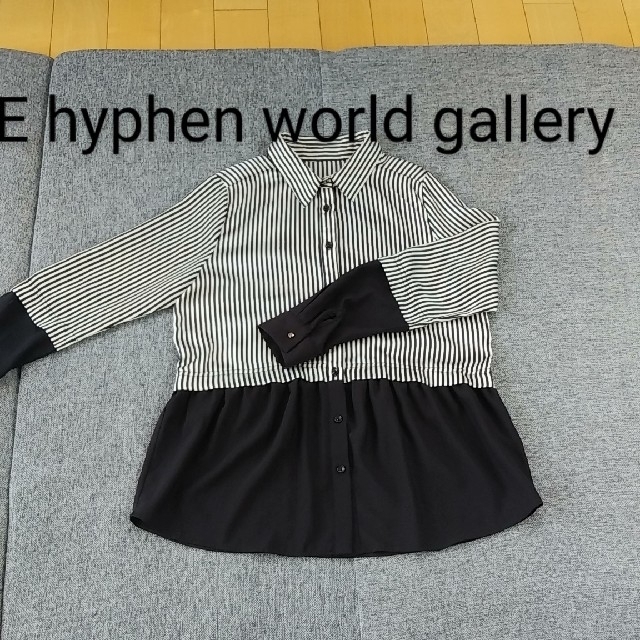 E hyphen world gallery(イーハイフンワールドギャラリー)のE hyphen world gallery ブラウス レディースのトップス(シャツ/ブラウス(長袖/七分))の商品写真