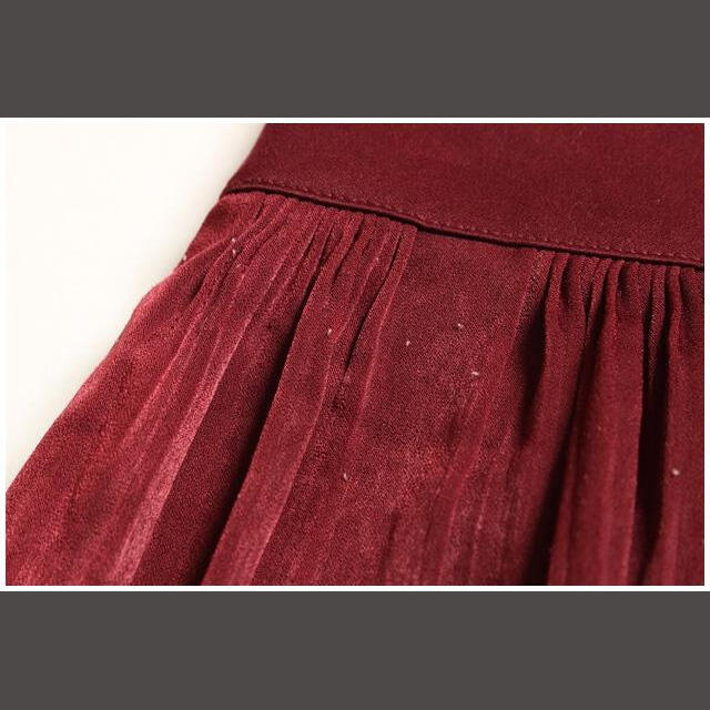 Aylesbury(アリスバーリー)のアリスバーリー Aylesbury ギャザー フレア スカート /☆a0604 レディースのスカート(ひざ丈スカート)の商品写真