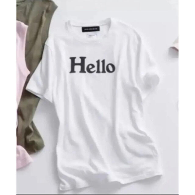 専用♡マディソンブルー❤︎Hello ハロー Tシャツ 白 ホワイト 01 爆 ...