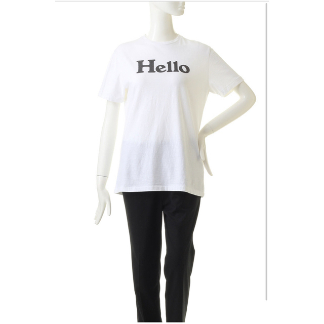 美品♡マディソンブルー❤︎Hello ハロー Tシャツ 白 ホワイト 01