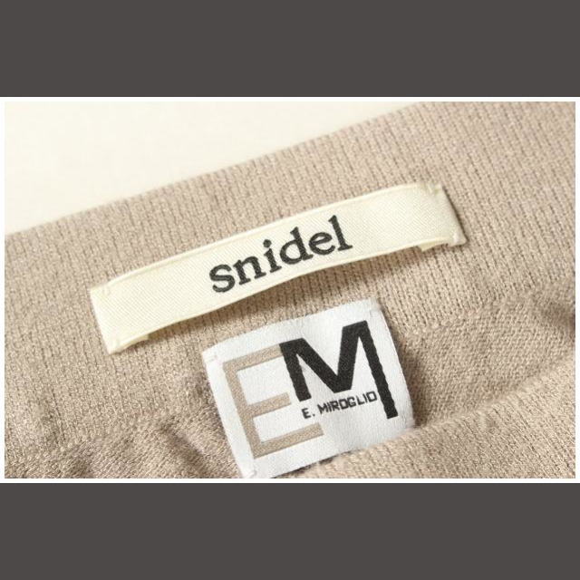 SNIDEL(スナイデル)のスナイデル snidel 15SS ニット ロング パンツ ahm0531 レディースのパンツ(その他)の商品写真
