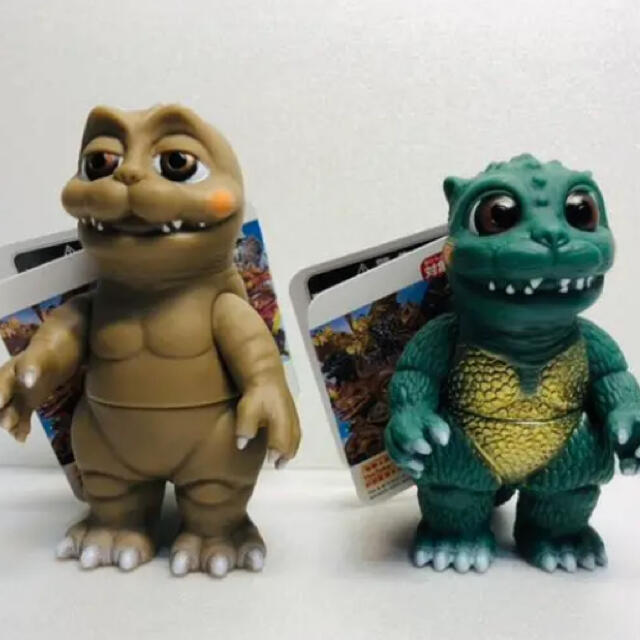 BANDAI(バンダイ)の怪獣人形劇 ゴジばん ミニラ リトル ムービーモンスターシリーズ エンタメ/ホビーのフィギュア(特撮)の商品写真