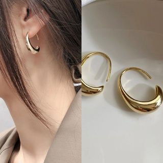 ナノユニバース(nano・universe)のgold circle pierce #027(ピアス)