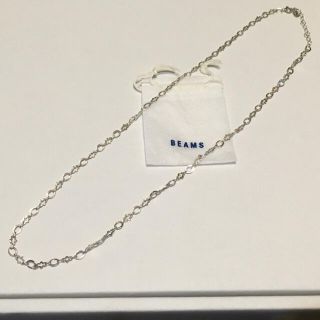 ビームス(BEAMS)のシルバー素材のデザインチェーンネックレス(ネックレス)