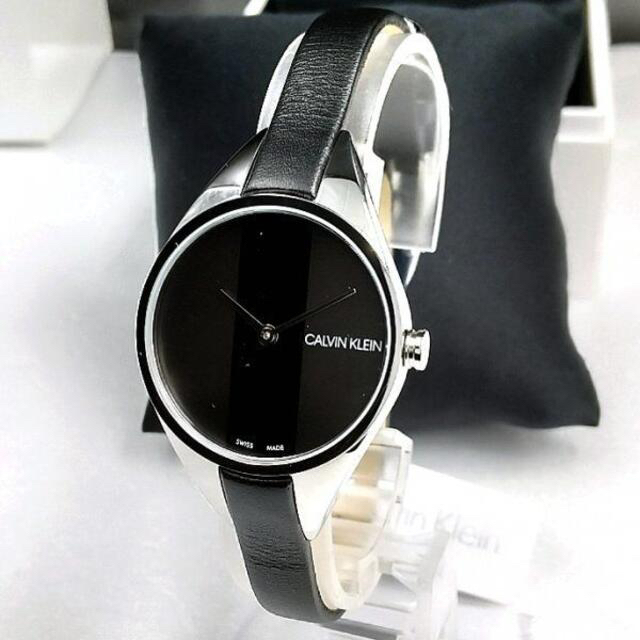 Calvin Klein(カルバンクライン)のカルバンクラインRebel Quartz Black Dialレディースウォッチ レディースのファッション小物(腕時計)の商品写真