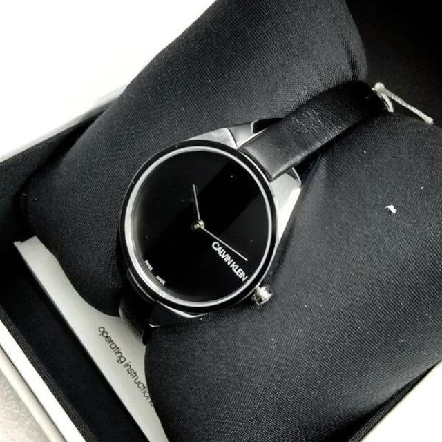 Calvin Klein(カルバンクライン)のカルバンクラインRebel Quartz Black Dialレディースウォッチ レディースのファッション小物(腕時計)の商品写真