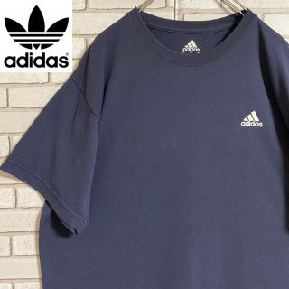 アディダス(adidas)の90s 古着 アディダス Tシャツ ロゴプリント ビッグシルエット ゆるだぼ(Tシャツ/カットソー(半袖/袖なし))