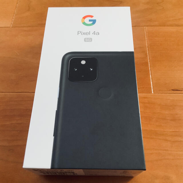 Google Pixel - Google Pixel 4a(5G)JustBlack128GB SIMフリーの通販 by kazu's