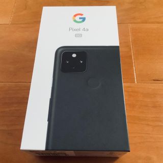 グーグルピクセル(Google Pixel)のGoogle Pixel 4a(5G)JustBlack128GB SIMフリー(スマートフォン本体)