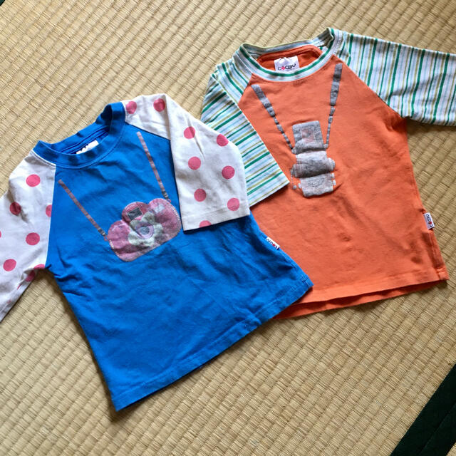 《専用》cody coby 七分袖Tシャツ★2枚セット キッズ/ベビー/マタニティのキッズ服女の子用(90cm~)(Tシャツ/カットソー)の商品写真