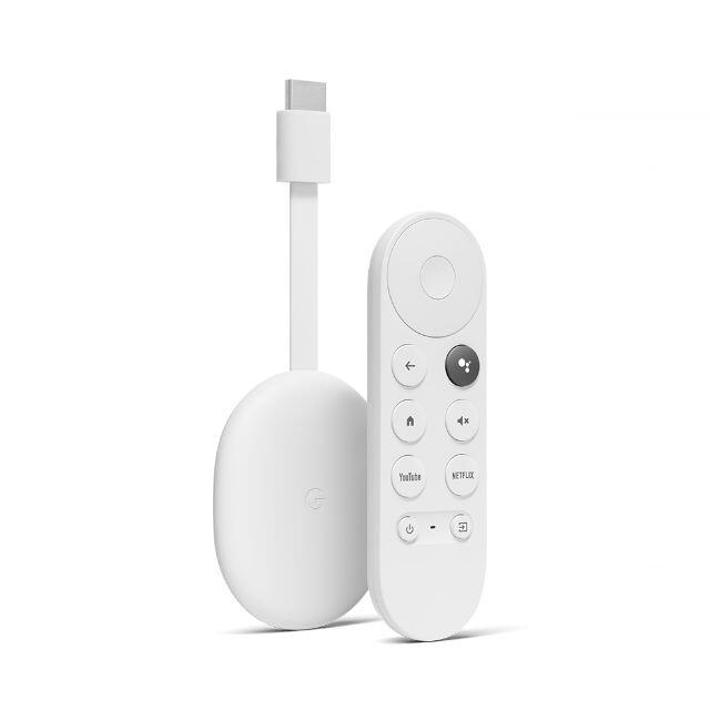 【新品未使用】Chromecast with Google TV snow