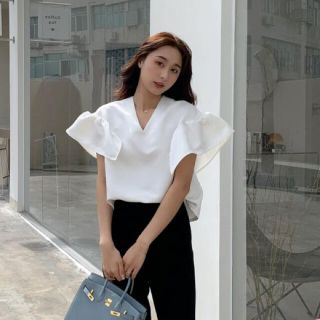 ザラ(ZARA)のバースデーバッシュ　クリオネ(シャツ/ブラウス(長袖/七分))