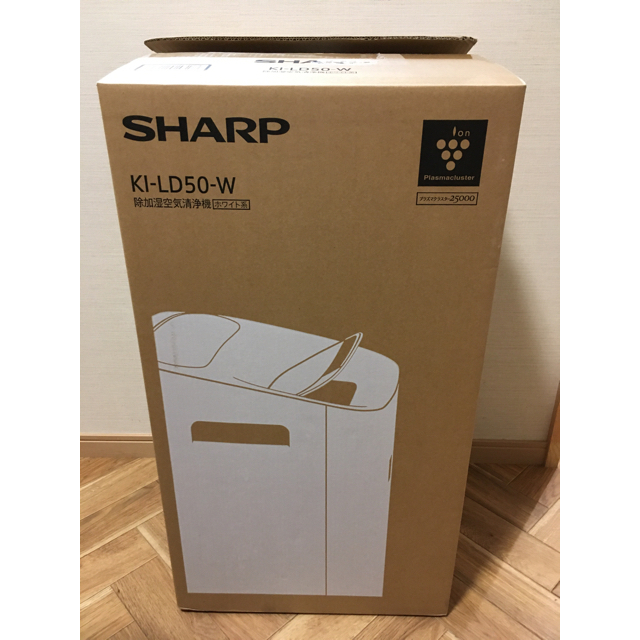 SHARP - シャープ 除加湿空気清浄機 KI-LD50-W ☆新品未使用品!の通販