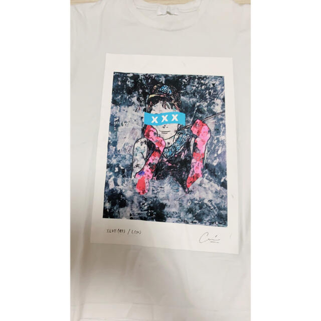 GOD SELECTION XXX×ナマイザワクリス コラボTシャツ