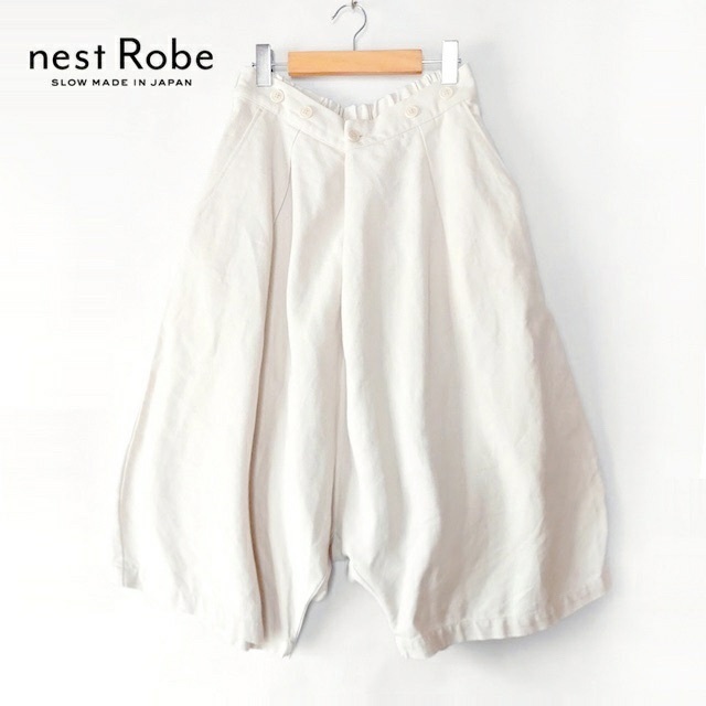 nest Robe(ネストローブ)のnest Robe✨ネストローブ 麻 ヘンプコットン サルエルパンツ レディースのパンツ(サルエルパンツ)の商品写真