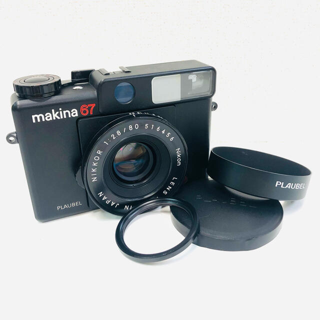 PLAUBEL makina 67 プラウベル マキナ 中判カメラ OH済み 絶妙な