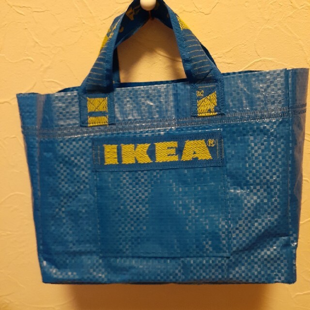 IKEA(イケア)のIKEAリメイクミニトートバッグ ハンドメイドのファッション小物(バッグ)の商品写真