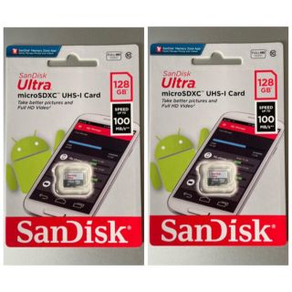 サンディスク(SanDisk)の新品未開封 microSDXC 128GB UHS-I対応 サンディスク 2枚(その他)