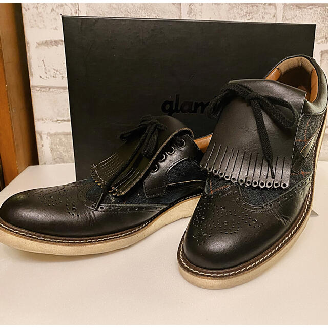 glamb(グラム)の【glamb（グラム）】Floyd check sneakers メンズの靴/シューズ(スニーカー)の商品写真