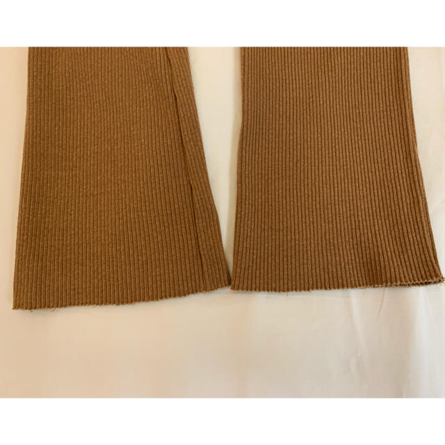 DEUXIEME CLASSE(ドゥーズィエムクラス)のドゥーズィエムクラス　Rib Knit パンツ レディースのパンツ(カジュアルパンツ)の商品写真