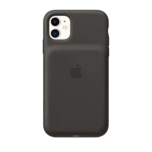 スマホアクセサリーiPhone11 smart  battery case ブラック