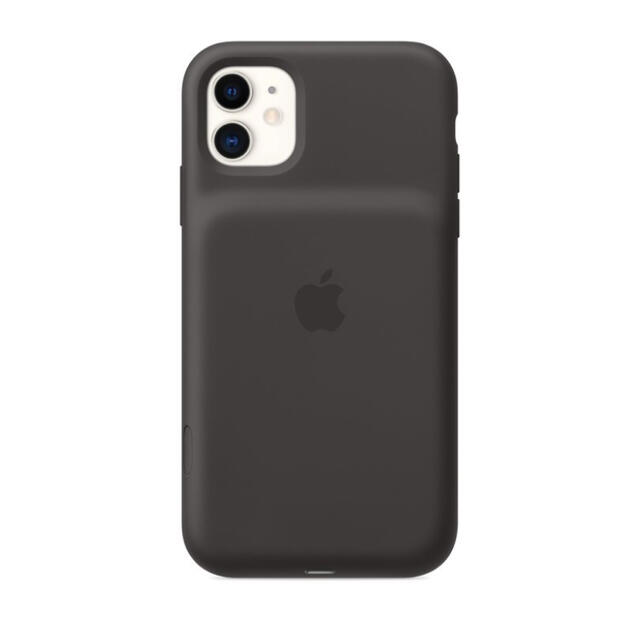 Apple(アップル)のiPhone11 smart  battery case ブラック スマホ/家電/カメラのスマホアクセサリー(モバイルケース/カバー)の商品写真