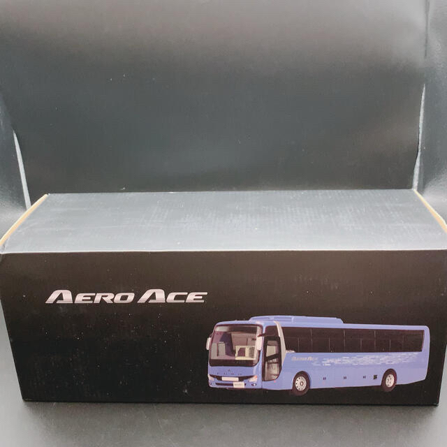 FUSO エアロエース　三菱ふそう　ミニチュアカー　1/43  新色　ブルー