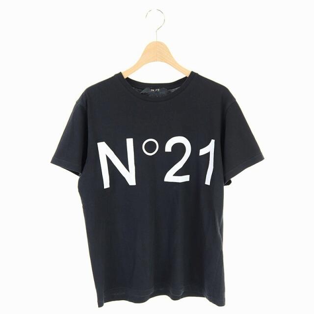 ヌメロヴェントゥーノ N°21 ロゴプリントTシャツ カットソー 半袖 S