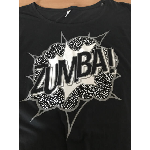 Zumba(ズンバ)のZUMBA ズンバ　Tシャツ　M スポーツ/アウトドアのトレーニング/エクササイズ(トレーニング用品)の商品写真